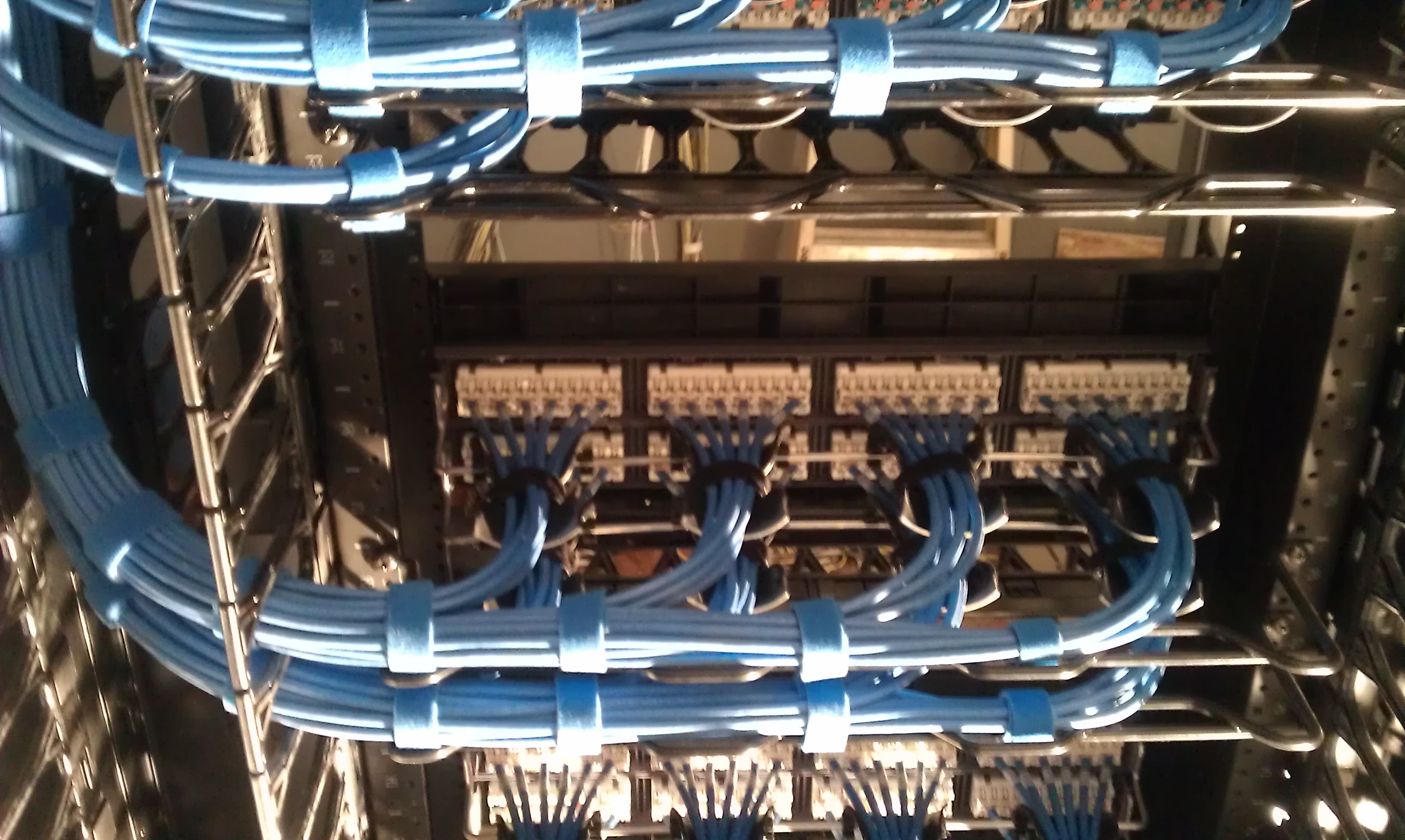 Network cabling installation